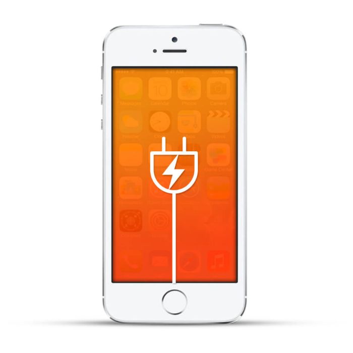 Apple iPhone 5s Reparatur USB Dock / Ladebuchse 