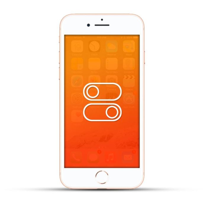 Apple iPhone 8 / 8 Plus / SE 2020 Reparatur Laut- / Leise Schalter oder Ein- / Aus Schalter