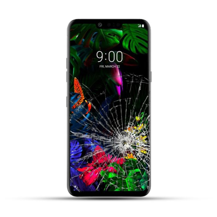 LG G8s ThinQ Reparatur LCD Touchscreen Display Glas