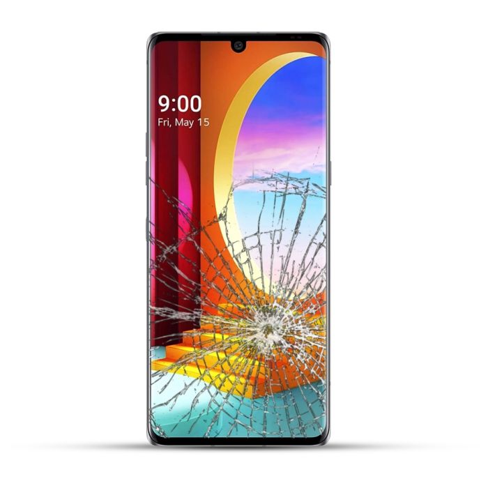 LG Velvet Reparatur LCD Touchscreen Display Glas