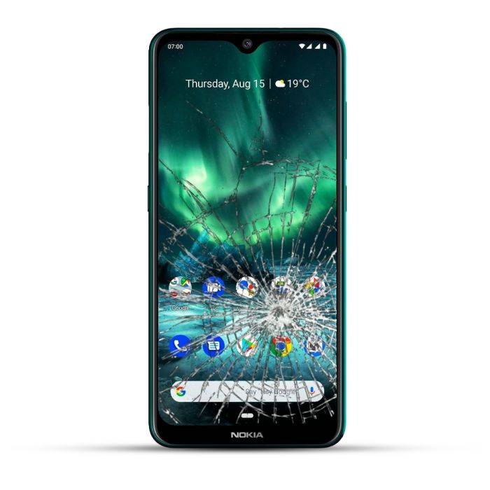 Nokia 7.2 Reparatur LCD Display Touchscreen
