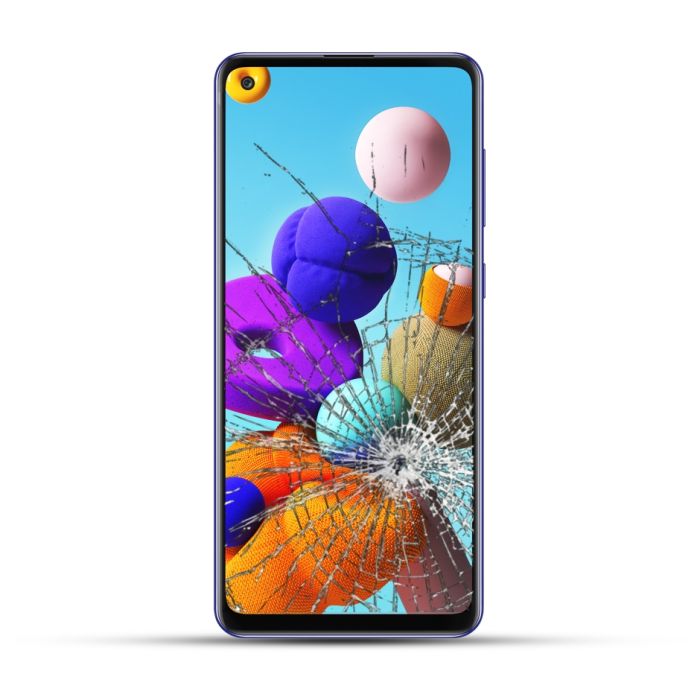 Samsung A21s Reparatur LCD Display Touchscreen Glas