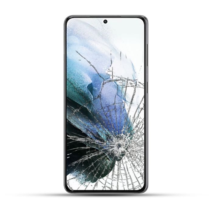 Samsung Galaxy S21 / S21 Plus Reparatur Kompletteinheit inkl. Gehäuserahmen  Display Touchscreen + LCD
