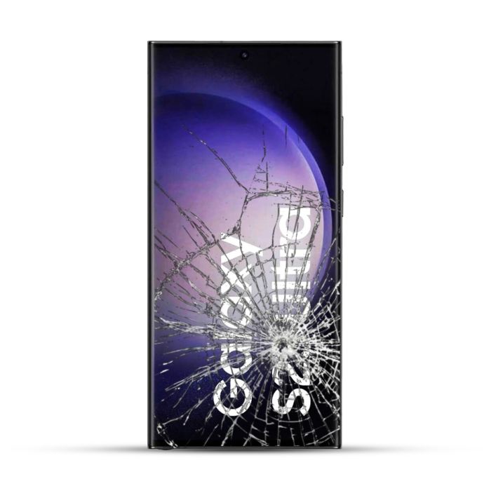 Samsung Galaxy S23 Ultra Reparatur Kompletteinheit (OLED / Touchscreen / Glas) 