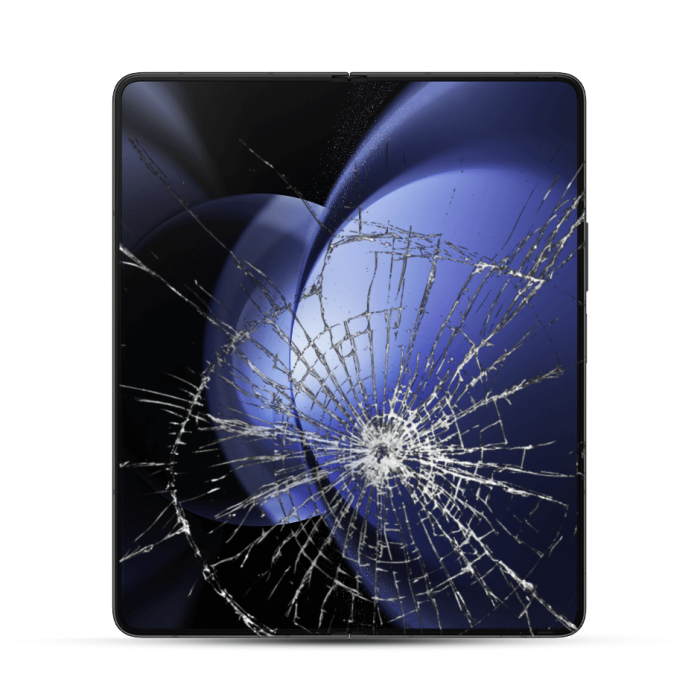 Samsung Z Fold 3 / 4 / 5 / 6 Display Reparatur innen Kompletteinheit (OLED / Touchscreen / Glas) 