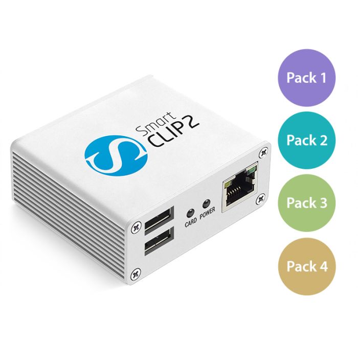 Smart-Clip 2 Basic Set mit Pack 1, 2, 3, 4 Aktiviert