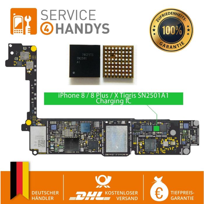 Tigris SN2501A1 Charging IC Für iPhone X / 8 / 8 + Plus U3300 BGA Chip