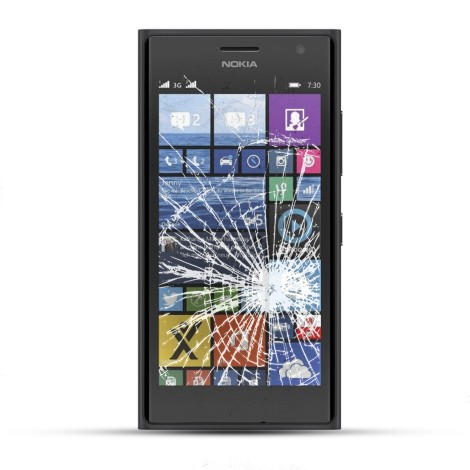 Nokia Lumia 730 Reparatur LCD Dispay Touchscreen Glas