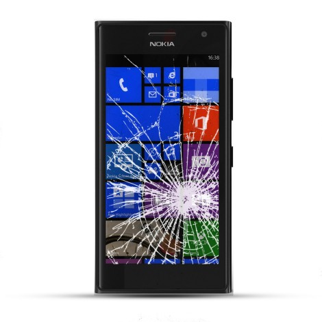 Nokia Lumia 735 Reparatur LCD Dispay Touchscreen Glas