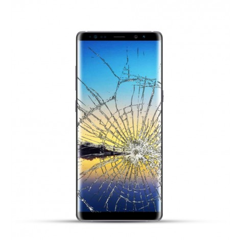 Samsung Note 8 Reparatur LCD Display Touchscreen Kompletteinheit inkl. Gehäuserahmen