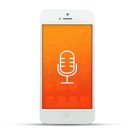 Apple iPhone 5 Reparatur Mikrofon White