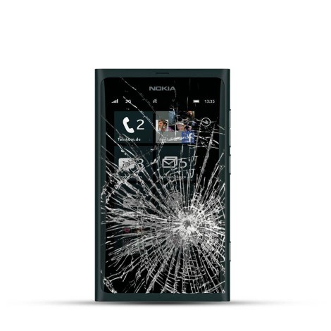 Nokia Lumia 800 Reparatur LCD Dispay Touchscreen Glas