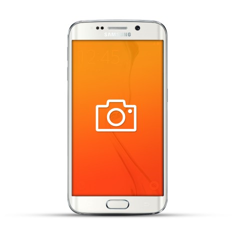 Samsung Galaxy S6 Edge Reparatur Kamera Weiss