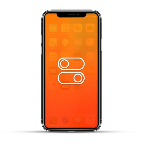 Apple iPhone X Reparatur Laut- / Leise Schalter oder Ein- / Aus Schalter