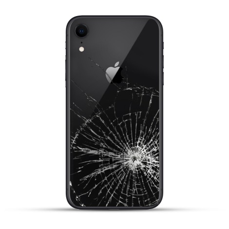 iPhone XR Backcover Reparatur / Tausch / Wechsel schwarz