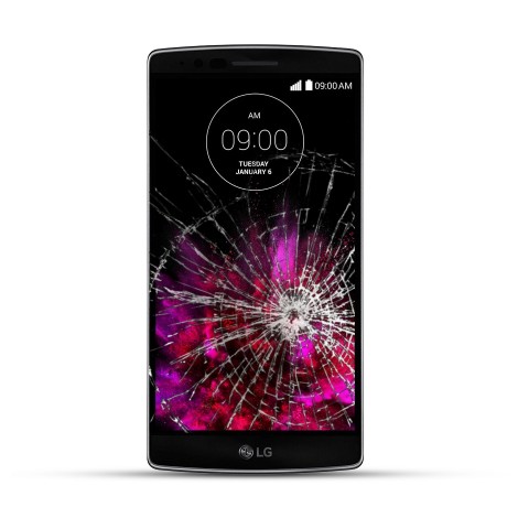 LG G Flex 2 Reparatur LCD Touchscreen Display LCD schwarz