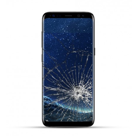 Samsung Galaxy S8 Plus Reparatur Display Touchscreen schwarz