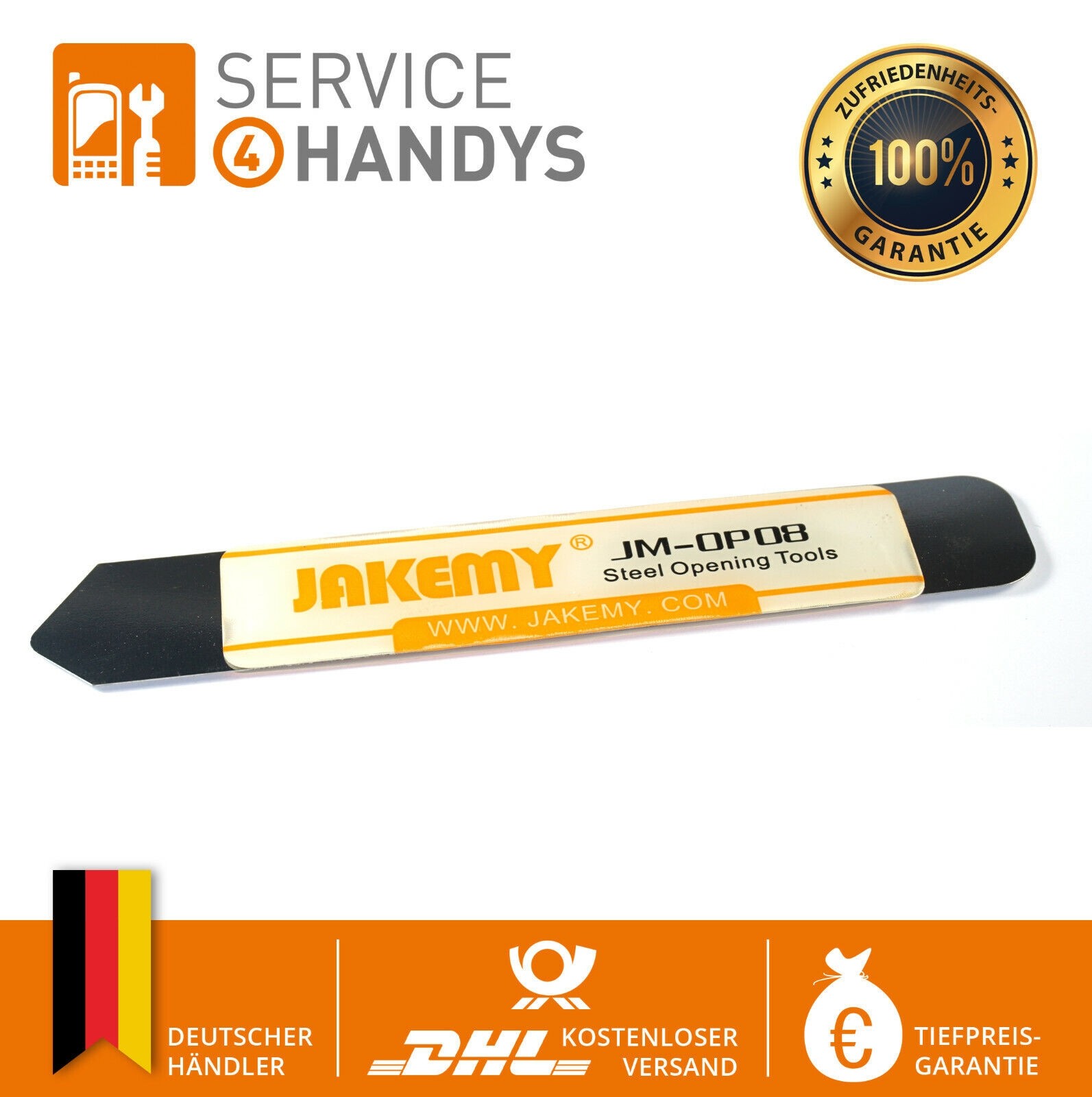 Jakemy Handy Öffner Öffnungswerkzeug Display Metall Spudger Pry Tool Hebel  - Preis - Service4Handys