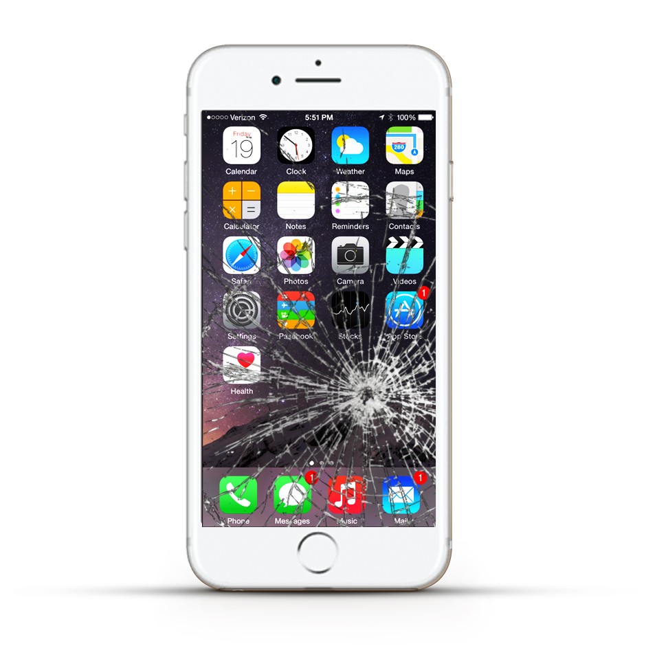 iPhone 7 Plus Glas Reparatur Displayscheibe Weiß Glasaustausch Fabrikmethode 