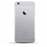 iPhone 6s Backcover Reparatur / Tausch / Wechsel (ohne Material) schwarz