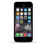 Apple iPhone SE Reparatur LCD Display Touchscreen Glas schwarz