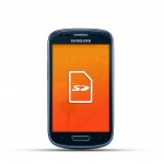 Samsung Galaxy S3 Mini Reparatur SD Kartenleser Schwarz