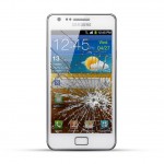Samsung Galaxy S2 Reparatur LCD Dispay Touchscreen Glas Weiss