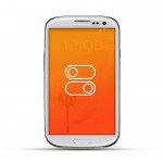 Samsung Galaxy S3 Reparatur Lautstärke Schalter White