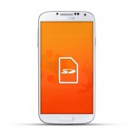 Samsung Galaxy S4 Mini Reparatur SD Kartenleser Weiss