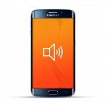 Samsung Galaxy S6 Edge Reparatur Lautsprecher Schwarz