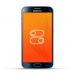 Samsung Galaxy S6 Reparatur Schalter Schwarz