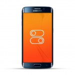 Samsung Galaxy S6 Edge Reparatur Schalter Schwarz