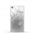 Sony Xperia Z2 Reparatur Backcover Glas Weiss