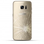 Samsung Galaxy S7 Edge Backcover Reparatur gold