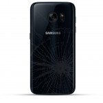 Samsung Galaxy S7 Edge Backcover Reparatur schwarz