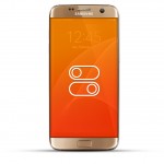Samsung Galaxy S7 Edge Reparatur Schalter gold