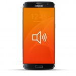 Samsung Galaxy S7 Edge Reparatur Lautsprecher schwarz