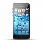 Apple iPhone 5 Reparatur Wasserschaden Behandlung Black