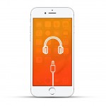 Apple iPhone 8 / 8 Plus Reparatur Kopfhöreranschluss Weiss