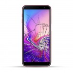 Samsung Galaxy J6 Plus Reparatur Display Touchscreen Glas rot