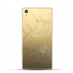 Sony Xperia Z5 Premium Reparatur Backcover gold