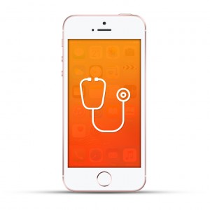 Apple Iphone SE Reparatur Diagnose weiss
