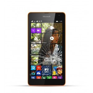 Nokia Lumia 535 Reparatur LCD Display Touchscreen Glas