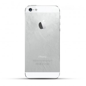 Apple iPhone 5 Reparatur Backcover Glas Weiss