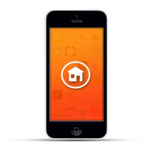 Apple iPhone 5c Reparatur Homebutton Weiss