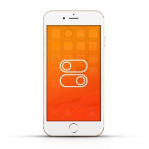 Apple iPhone 6s Reparatur Laut- / Leise Schalter oder Ein- / Aus Schalter Weiss