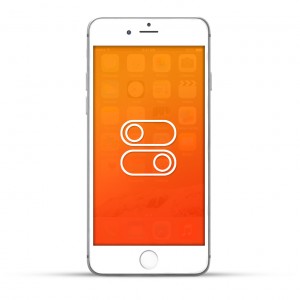 Apple iPhone 6s Plus Reparatur Laut- / Leise Schalter oder Ein- / Aus Schalter Weiss