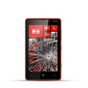 Nokia Lumia 820 Reparatur LCD Dispay Touchscreen Glas
