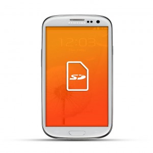 Samsung Galaxy S3 Reparatur SD Kartenleser White