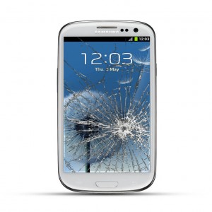 Samsung Galaxy S3 Reparatur LCD Dispay Touchscreen Glas Weiss